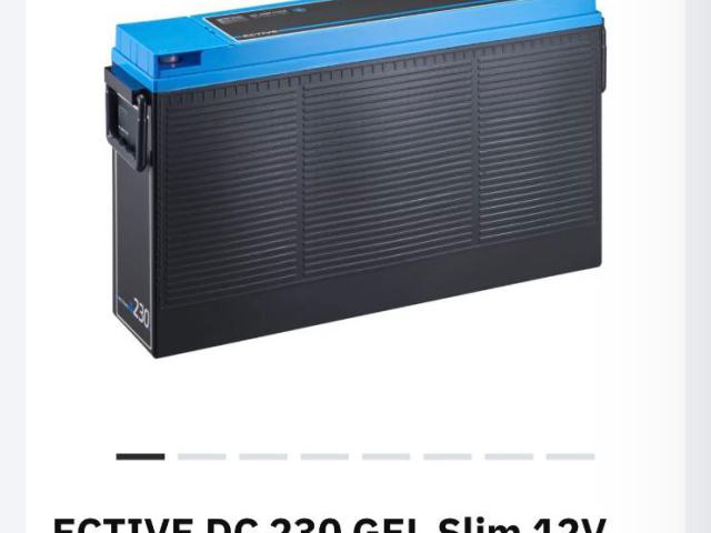ECTIVE Slim 230AH Gel Batterien